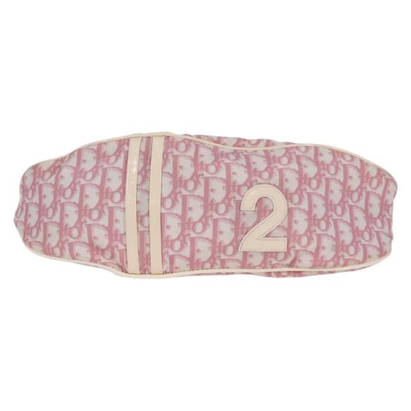 Dior Trotter Pink Canvas shoulder - Picture 1 of 10
